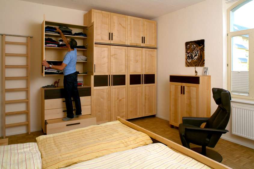 Massivholzschlafzimmer von den Möbelmachern aus Franken 2014 bis 2015