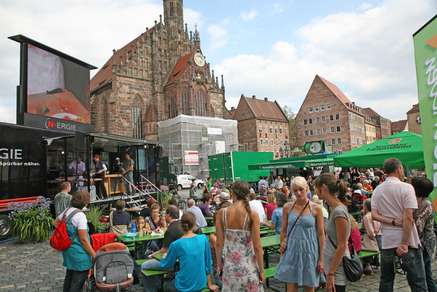 BIOerleben2010 am Samstag war auf der Bühne der Möbelmacher ein echter Genuss von 11 bis 20 Uhr