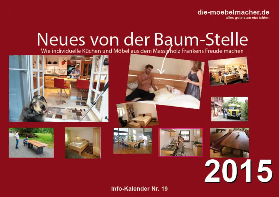 Info-Kalender 2015 - das Möbelmacherjahrbuch