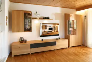 Getarntes Hifi-Möbel aus Eiche Getarntes Hifi-Möbel aus Eiche