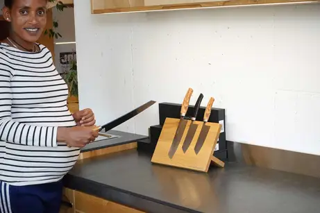 Nesmuk Messer liegen gut in der Hand Nesmuk Messer liegen gut in der Hand