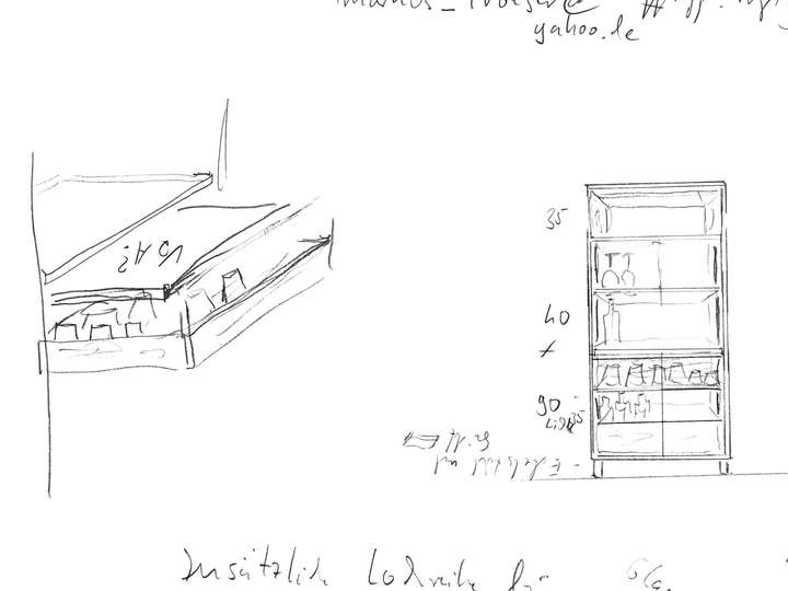Barschrank-Inspirationen oder auch Geschirrschränke mit Fotos und
